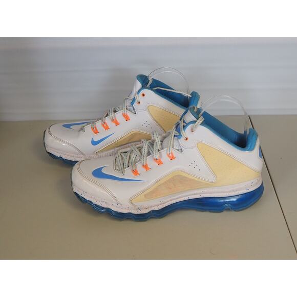 Nike Swingman 360 Pregame TR Sneakers White, Blue And Orange Size 8.5 638072-100 - Picture 6 of 11